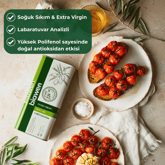 Soğuk Sıkım Extra Virgin Zeytinyağı