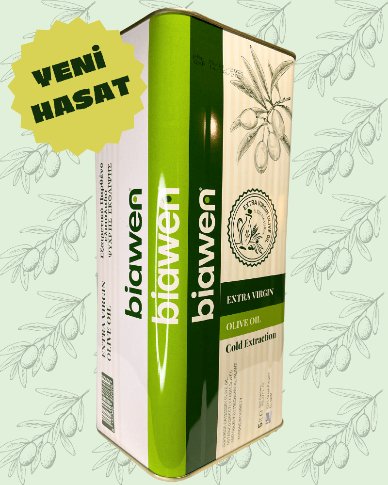 Soğuk Sıkım Zeytinyağı (5 Litre)