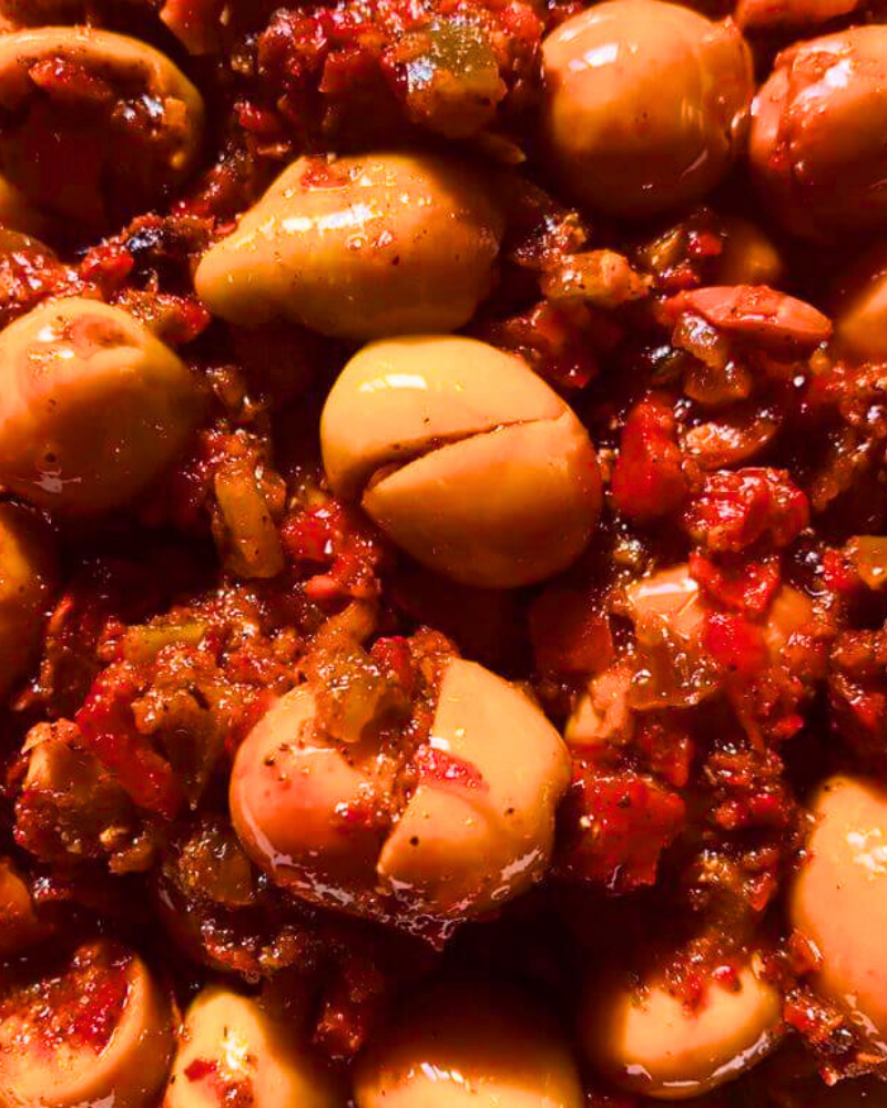Özel Baharat Çeşnili Zeytin Salatası