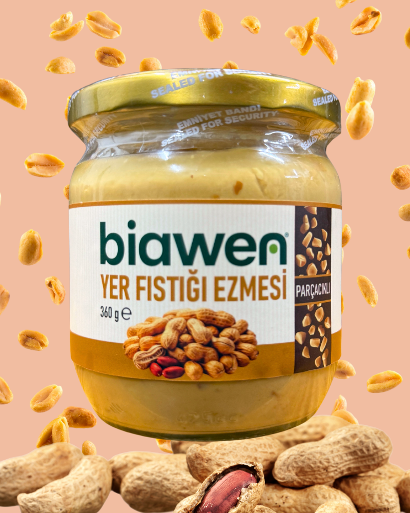 Parçacıklı Yer Fıstığı Ezmesi (%70 Yer Fıstığı)