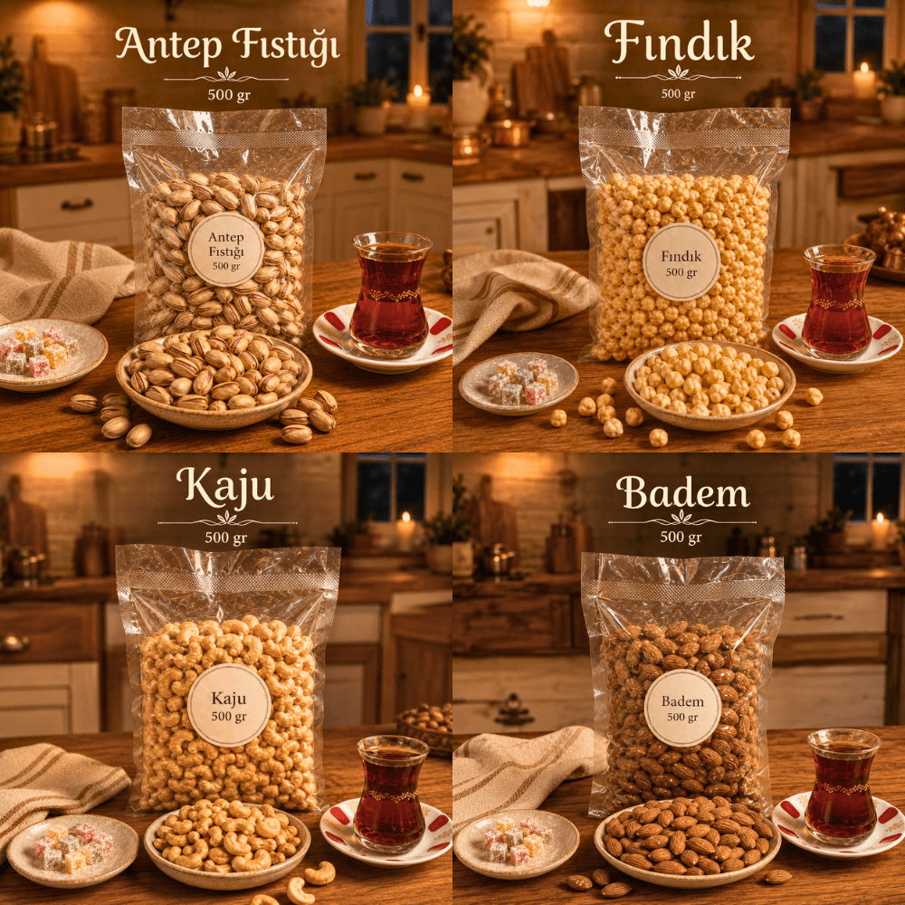 Keyif Paketi Karışık Kuruyemiş — 2 KG Biawen