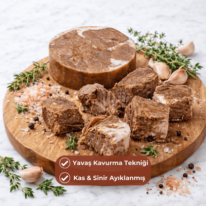 Rize Usulü Kavurma %100 Dana Eti ~500 gr Biawen
