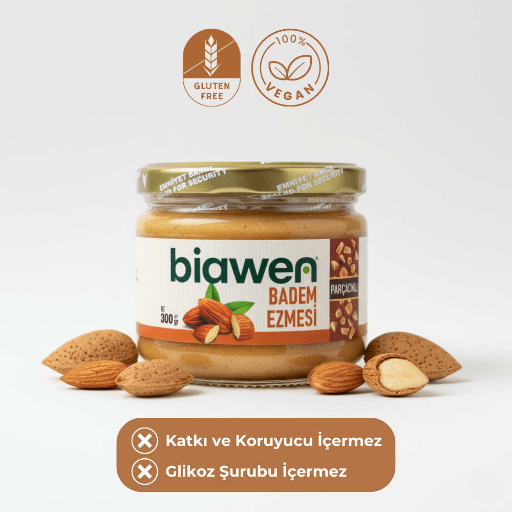 Amandelpasta met chips (50% amandel)