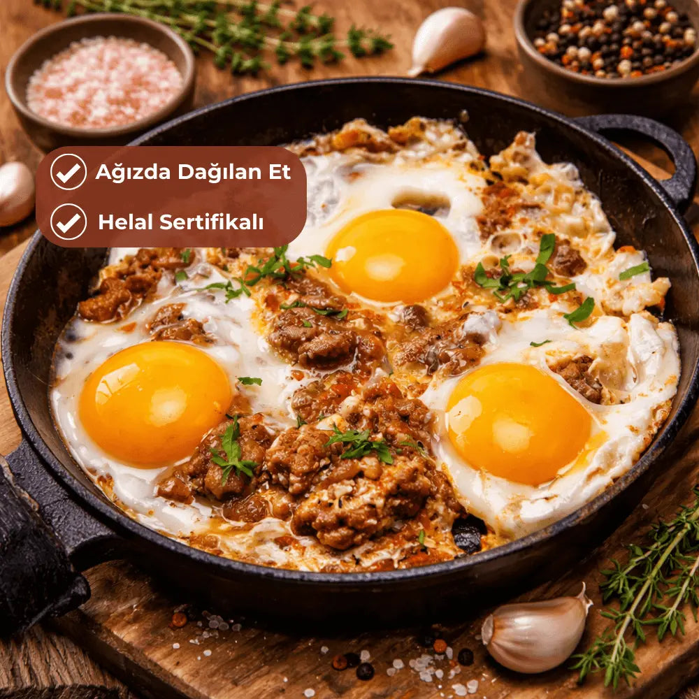 Rize Usulü Kavurma %100 Dana Eti ~500 gr Biawen