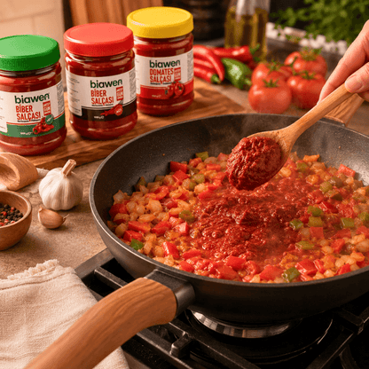 Gün Kurusu Antep Domates Salçası 1 kg Biawen