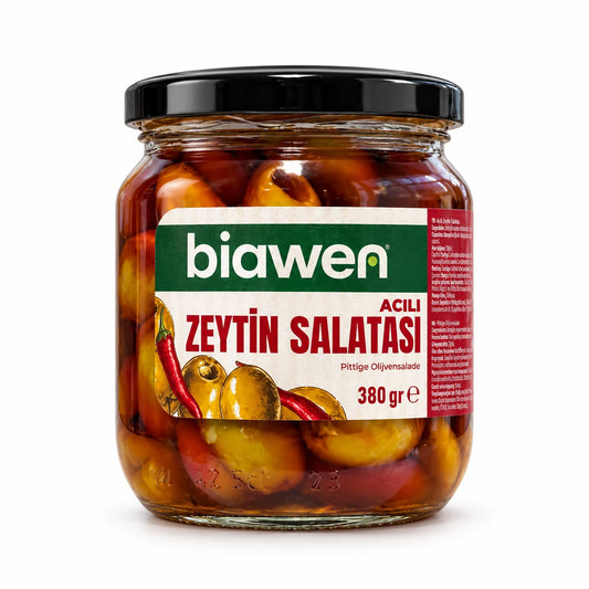 Acılı Zeytin Salatası