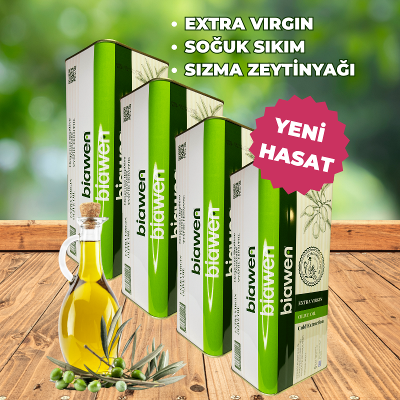 Soğuk Sıkım Extra Virgin Zeytinyağı