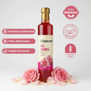 Organik Gül Sirkesi - 500 ml