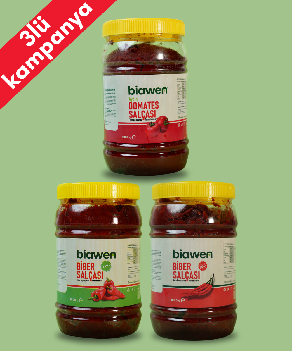 3lü Kampanya (Domates+Acı Biber+Tatlı Biber)